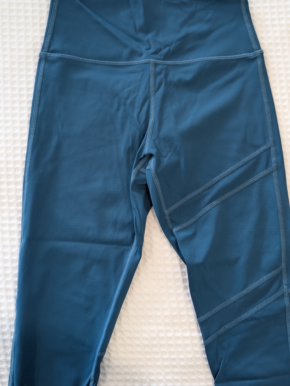 High-Waist Teal Active Leggings for Women